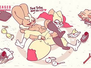 Pokemon Lopunny Dominating Braixen in Wrestling  off out of one's mind Diives